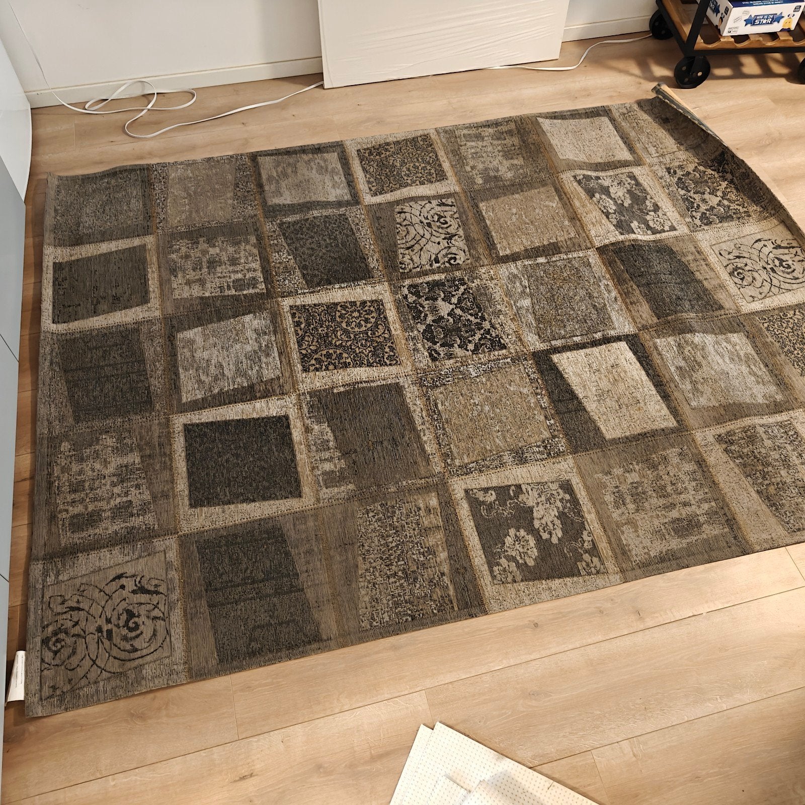 vloerkleed, Ophalen, Beige, Tapijt