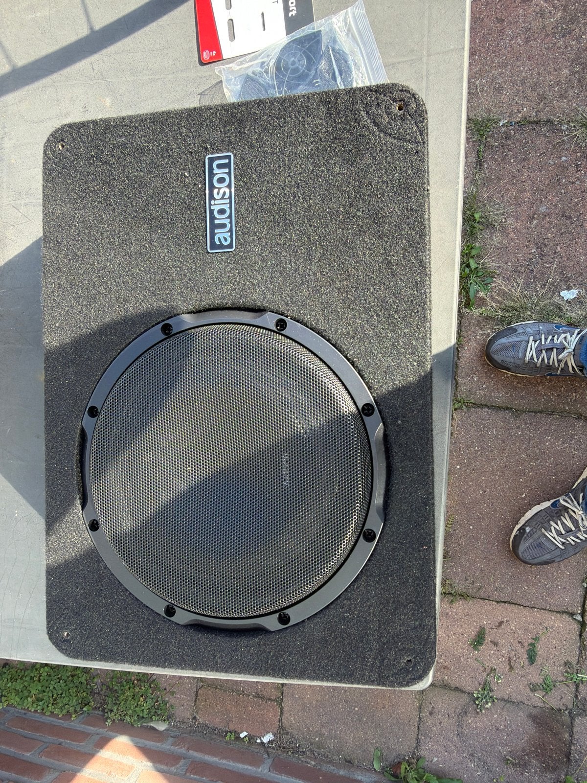 Audison Subwoofer - Krachtige Bass voor in de Auto, Auto diversen, Ophalen of Verzenden, Zo goed als nieuw