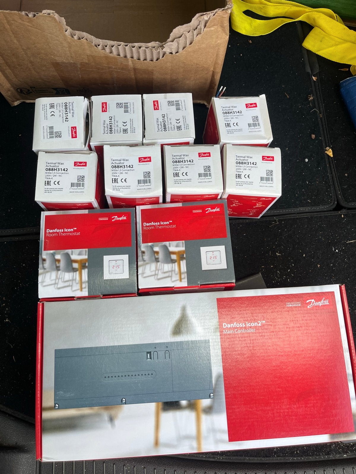 Danfoss Icon2 Vloerverwarming Regelaar Set, Ophalen of Verzenden, Nieuw, Overige typen