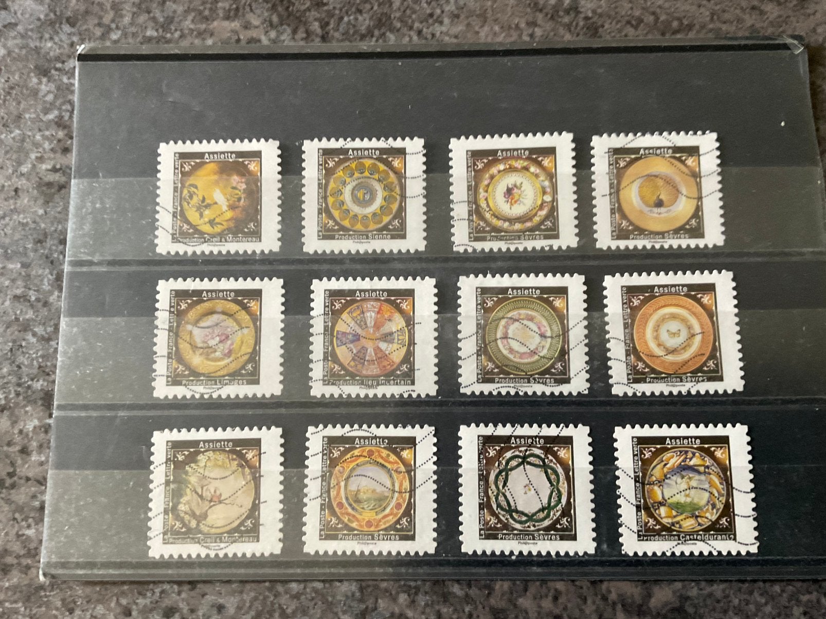 (24024) Frankrijk, complete serie borden, Ophalen of Verzenden, Overige landen