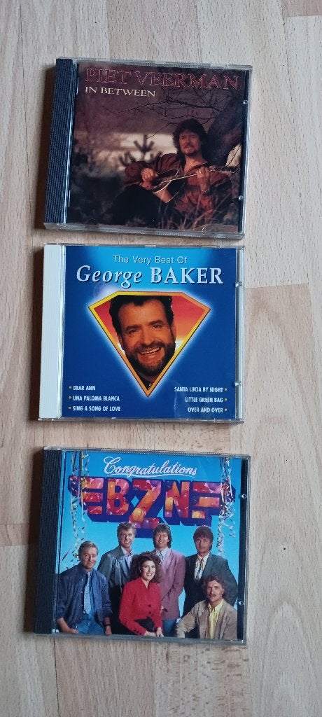 Piet Veerman, George Baker en BZN, Ophalen of Verzenden, Gebruikt