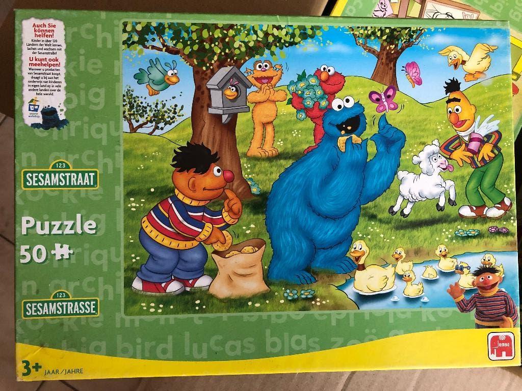 15 puzzels oa cars winnie de poeh pawpatrol 20-100 stuk, Ophalen, Minder dan 500 stukjes, Zo goed als nieuw, Legpuzzel