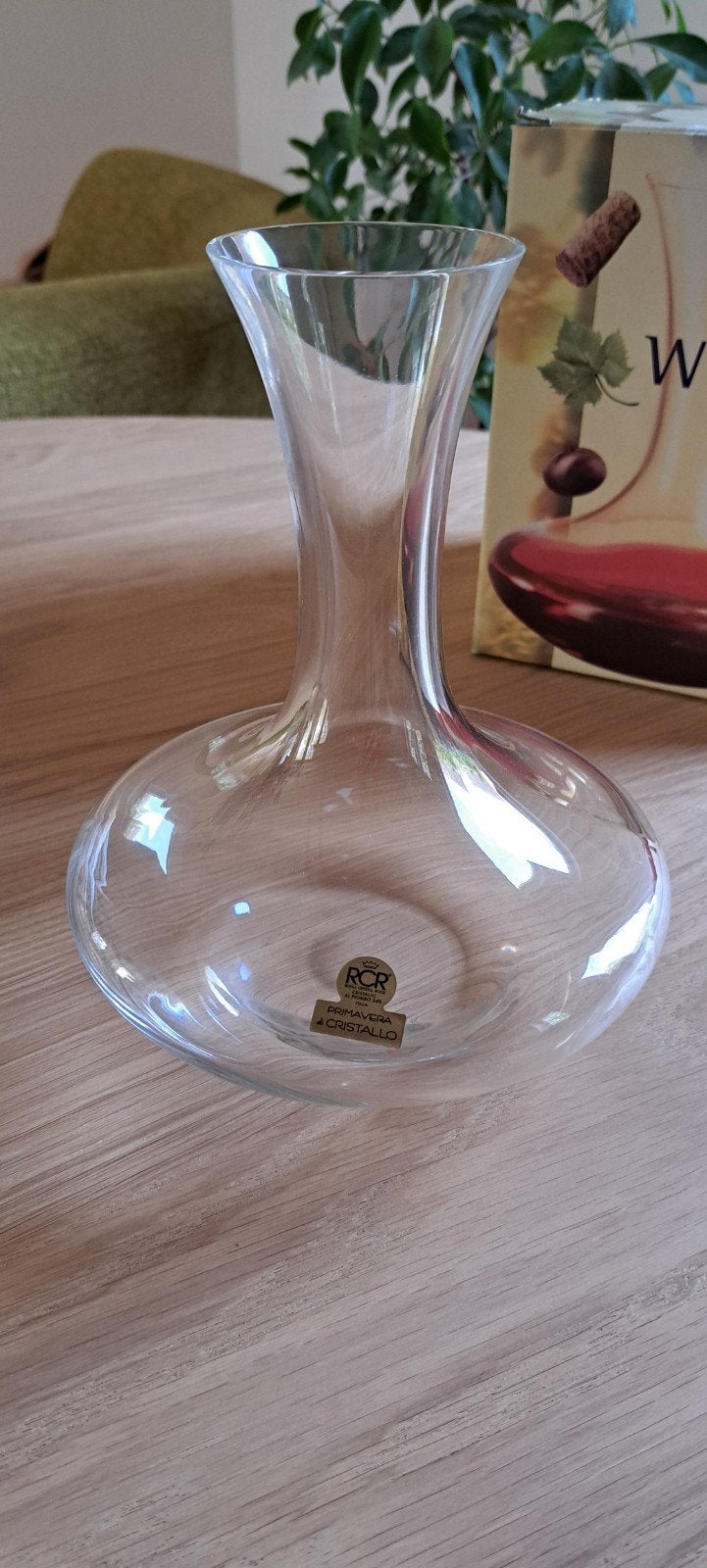 RCR Primavera Kristal Wijn Decanteerkaraf, Ophalen of Verzenden