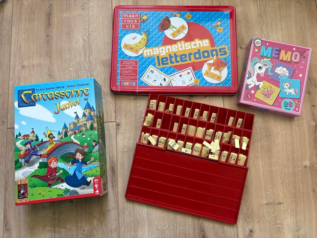 Spelletjes en letterdozen, Kinderen en Baby's, Ophalen of Verzenden, Zo goed als nieuw