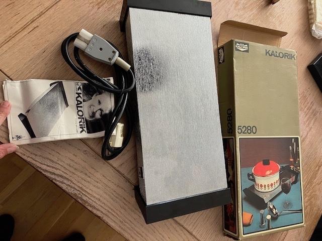 warmhoudplaat KALORIK 5280, Overige typen, Ophalen of Verzenden, Zo goed als nieuw