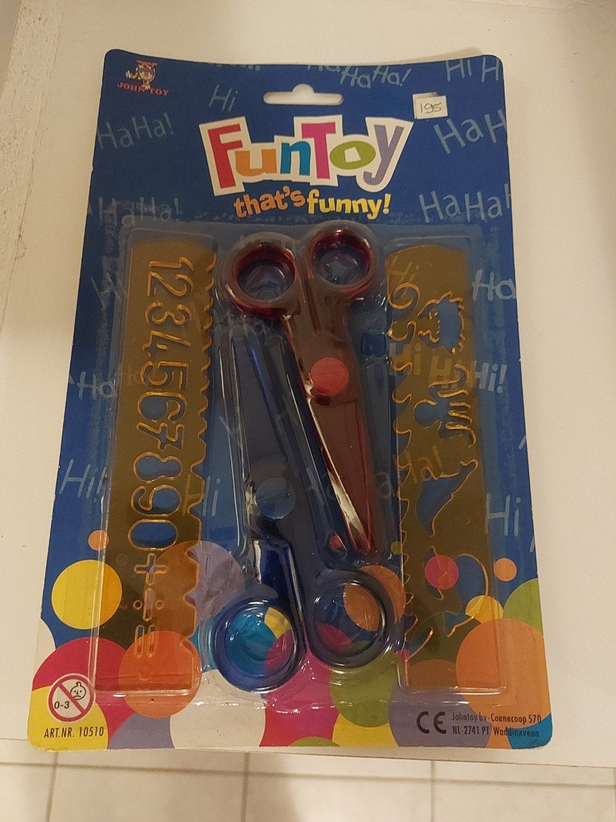 Funtoy Knutselset met Schaar en Linialen, Ophalen of Verzenden, Nieuw, Knutselen