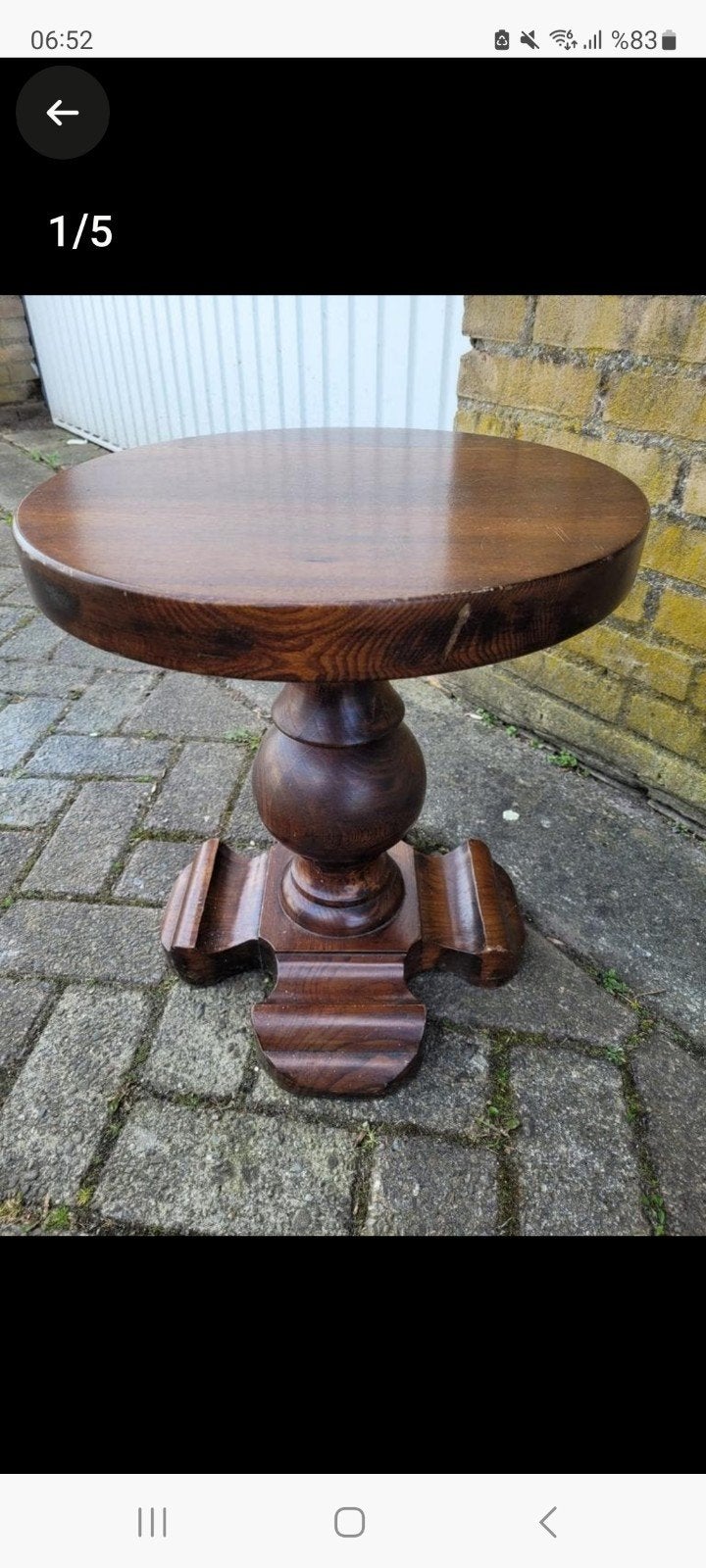 te koop antiek bijzet tafel, Antiek en Kunst, Ophalen of Verzenden