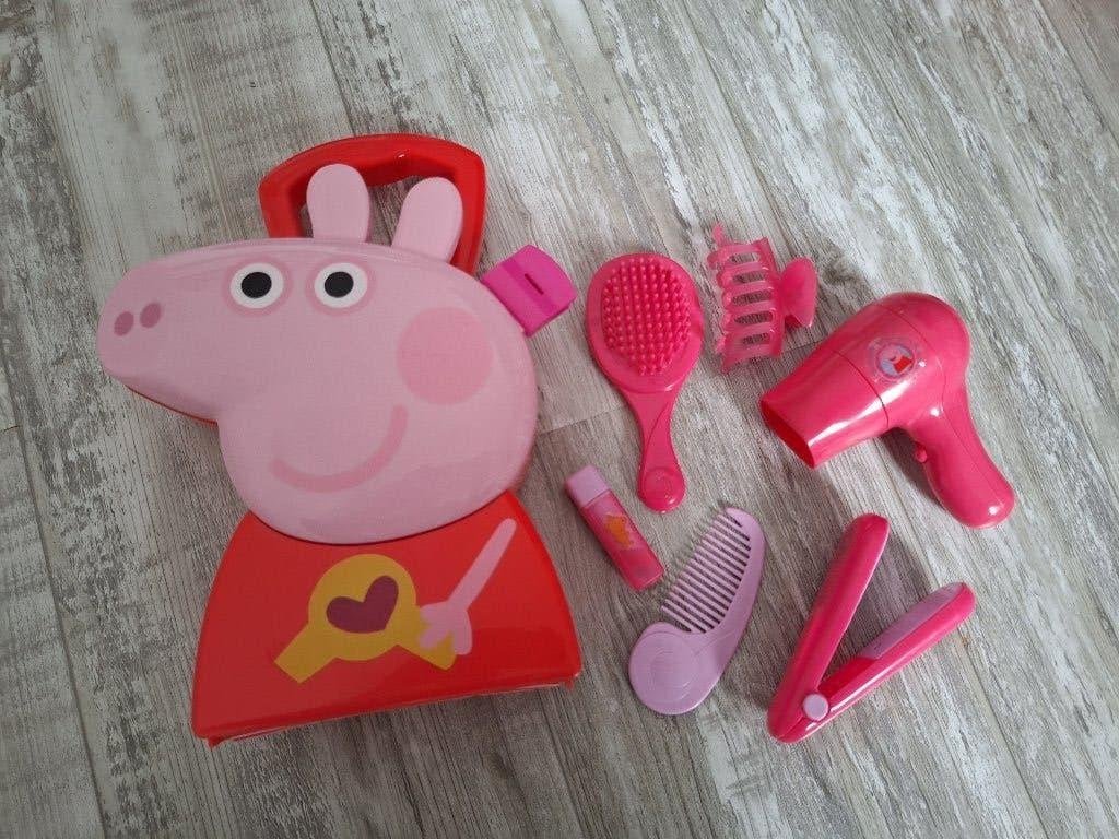 Peppa big kappers koffertje, Ophalen of Verzenden, Gebruikt, Overige typen