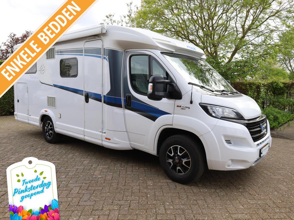 Knaus Sky TI 650 MEG enkele bedden | trekhaak, Caravans en Kamperen, Campers, Bedrijf, tot en met 2, Half-integraal, Knaus, Fiat