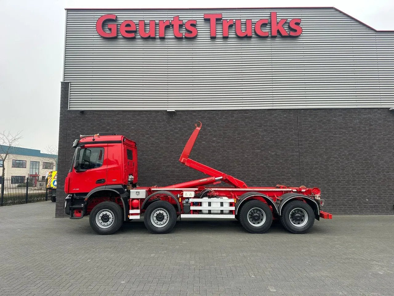 Mercedes-Benz Arocs 8X4 VDL S-30-6600 HAAKARMSYSTEEM/ABROLLK, Automaat, Achterwielaandrijving, Euro 6, 428 pk