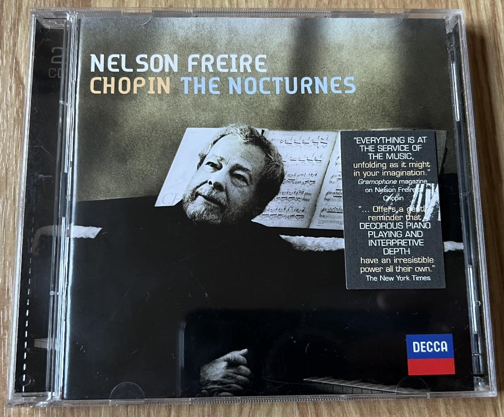 2CD Nelson Freire - Chopin: The Nocturnes, Ophalen of Verzenden, Classicisme, Zo goed als nieuw, Kamermuziek