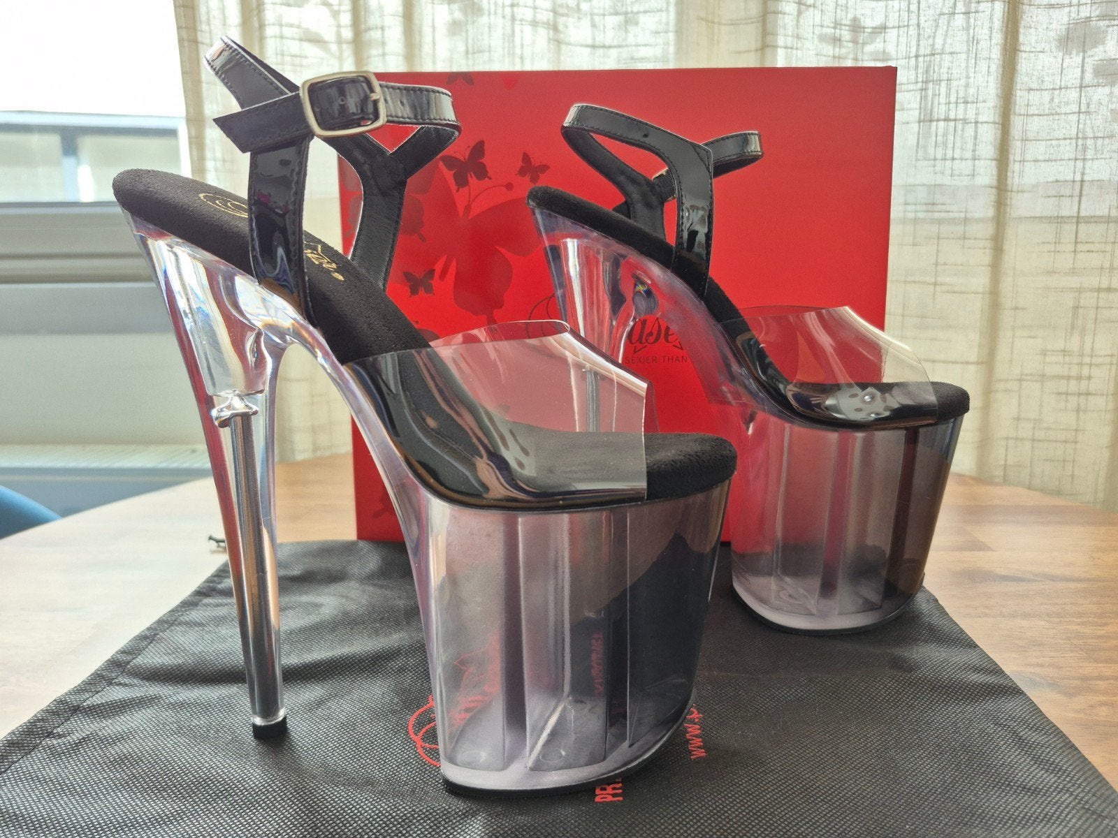 Pleaser smoke black ombre 37, Zwart, Nieuw, Pleaser, Ophalen of Verzenden