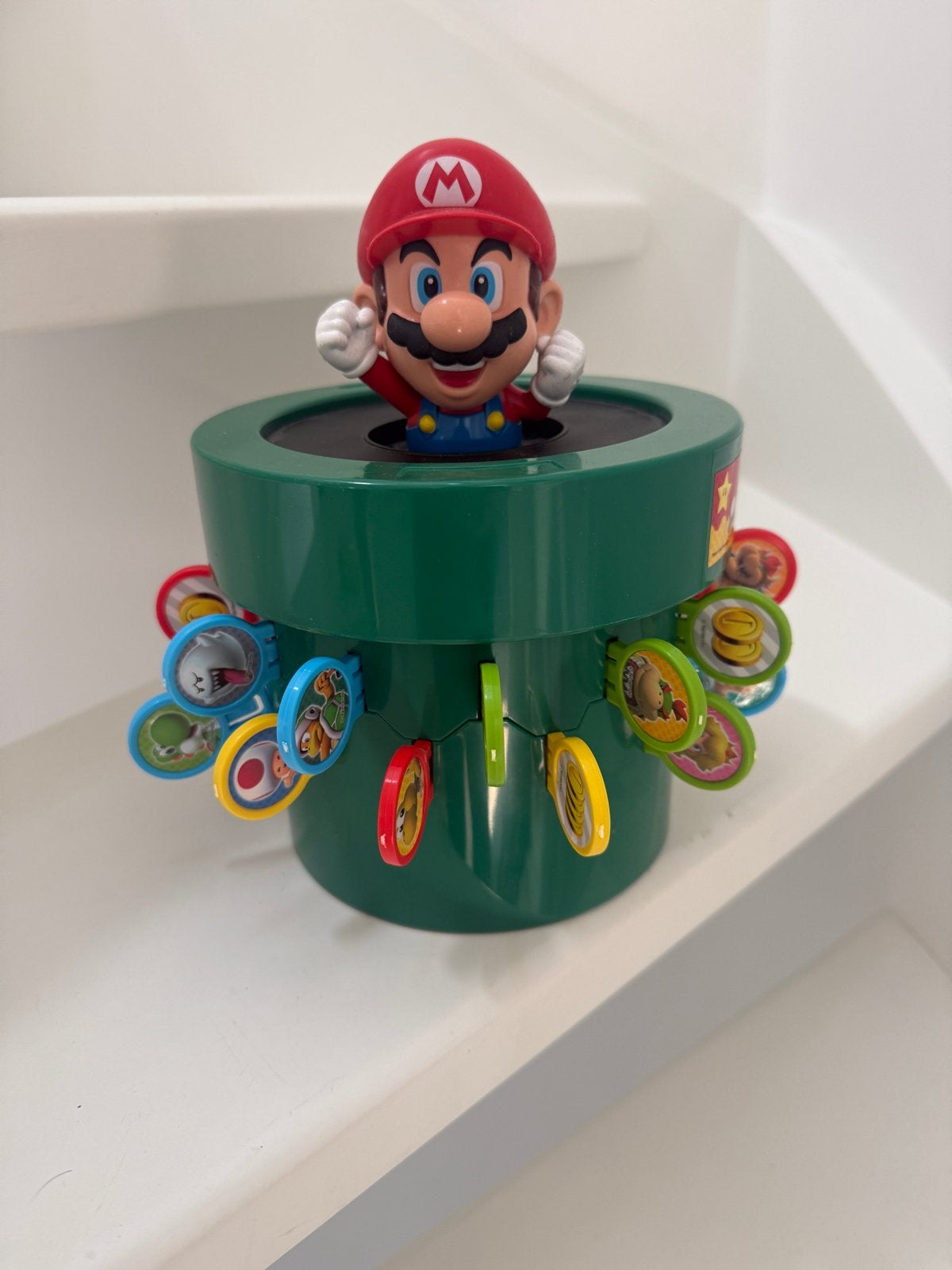 Super Mario Pop-Up Spel (zonder doos), Ophalen, Zo goed als nieuw, Jongen of Meisje