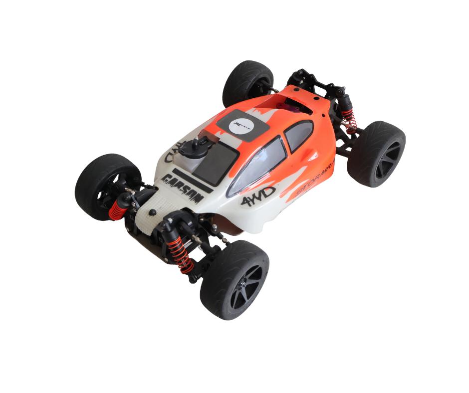 Carson Stormracer nitro 1/10 rc auto, Hobby en Vrije tijd, Gebruikt, Auto offroad, Ophalen of Verzenden, Schaal 1:10