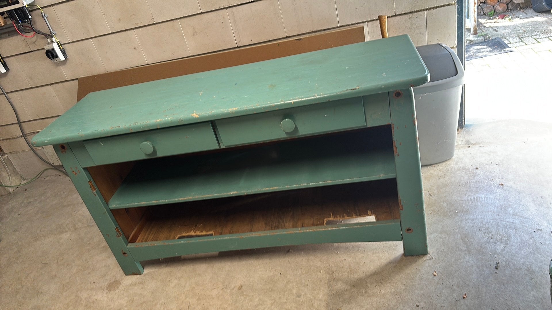 Werkbank / dressoir, Ophalen, Gebruikt