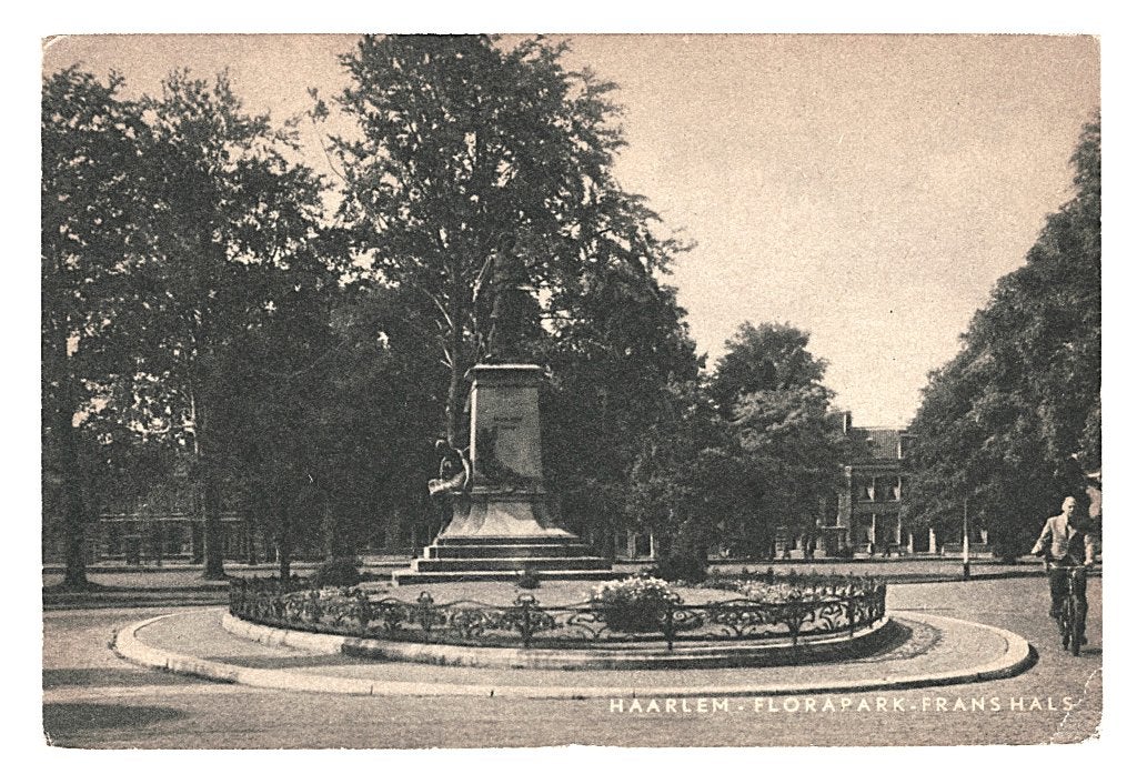 949009	Haarlem	Florapark	Frans Hals	Onbeschreven, Ophalen of Verzenden, 1920 tot 1940, Ongelopen, Noord-Holland