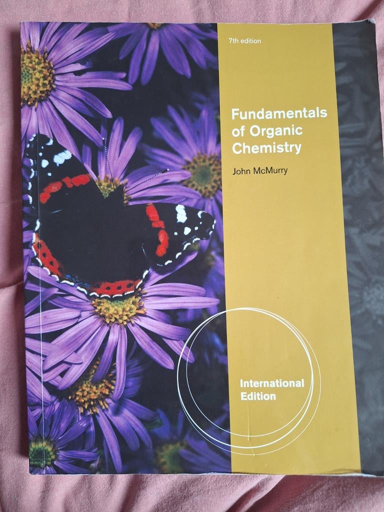 Fundamentals of Organic Chemistry, Boeken, Studieboeken en Cursussen, Zo goed als nieuw, Beta, John McMurry, HBO