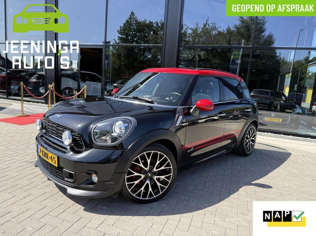 Mini Countryman 1.6 John Cooper Works ALL4 Chili|Harman&Kard, Auto's, Mini, Bedrijf, Te koop, Countryman, 4x4, ABS, Airbags, Airconditioning