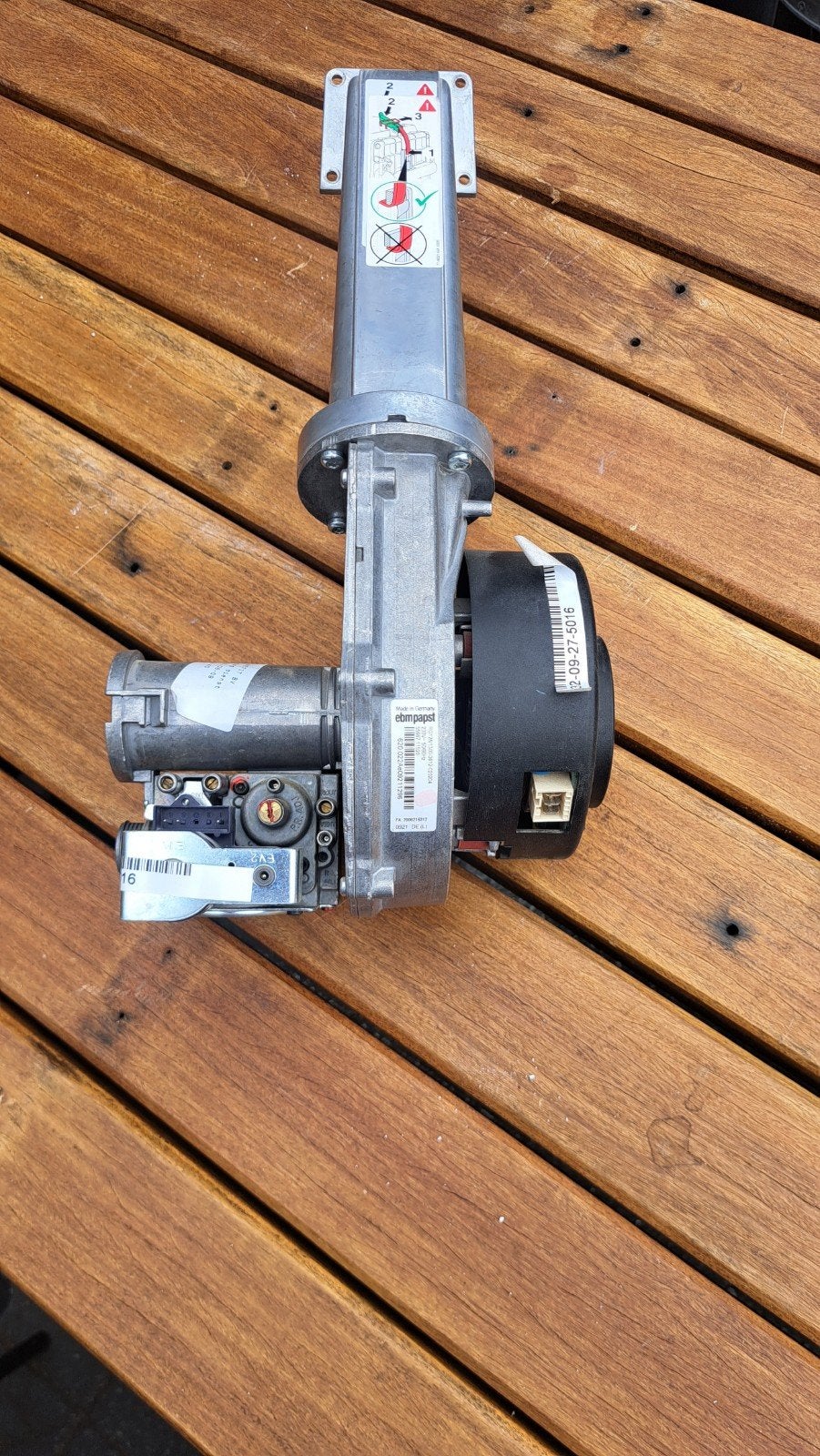 Nefit Topline Ventilator AquaPower HRC, Ophalen of Verzenden, Gebruikt, Ventilator