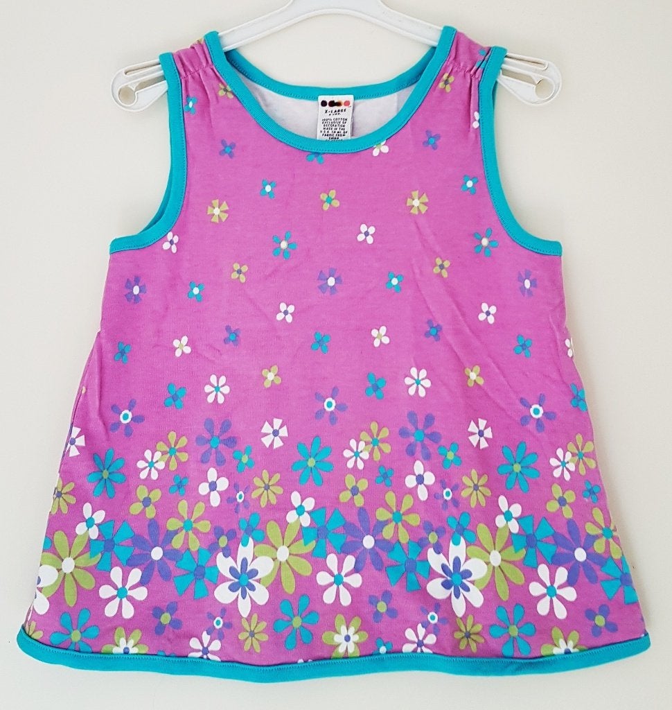 Lila gebloemde Gymboree top maat 122 *NIEUW* (0527) a, Kinderen en Baby's, Kinderkleding | Maat 122, Meisje, Gymboree, Nieuw, Ophalen of Verzenden