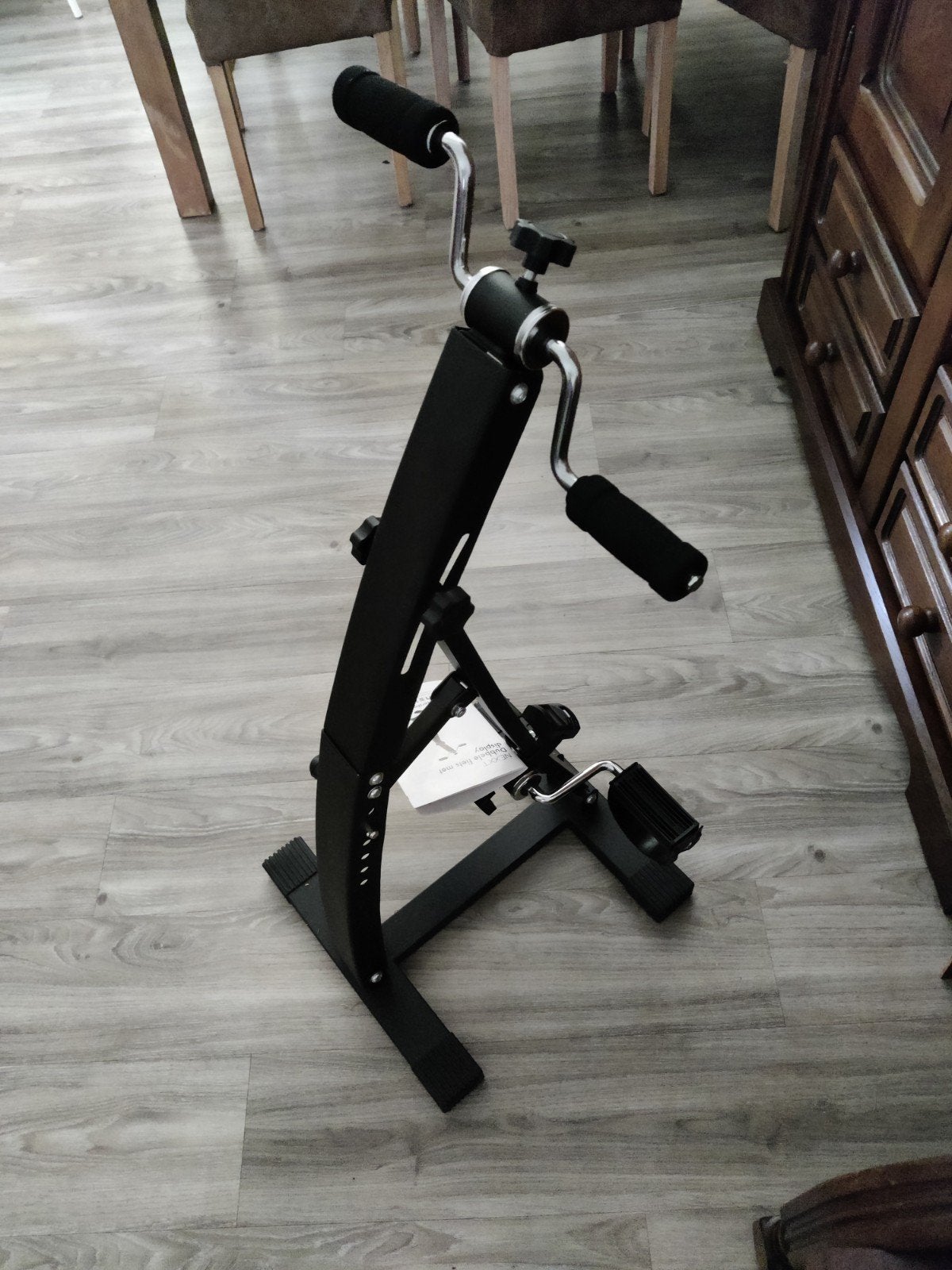 NEXXT Dubbele Fiets met Display - Compacte Hometrainer, Sport en Fitness, Fitnessapparatuur, Zo goed als nieuw, Hometrainer, Armen
