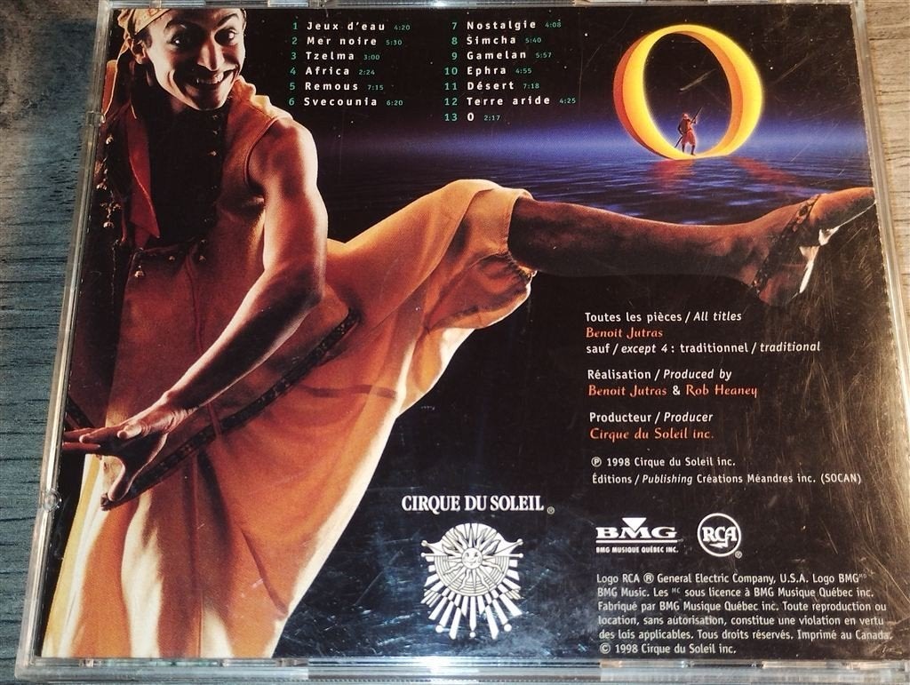 Cirque Du Soleil - O, Ophalen of Verzenden, Zo goed als nieuw
