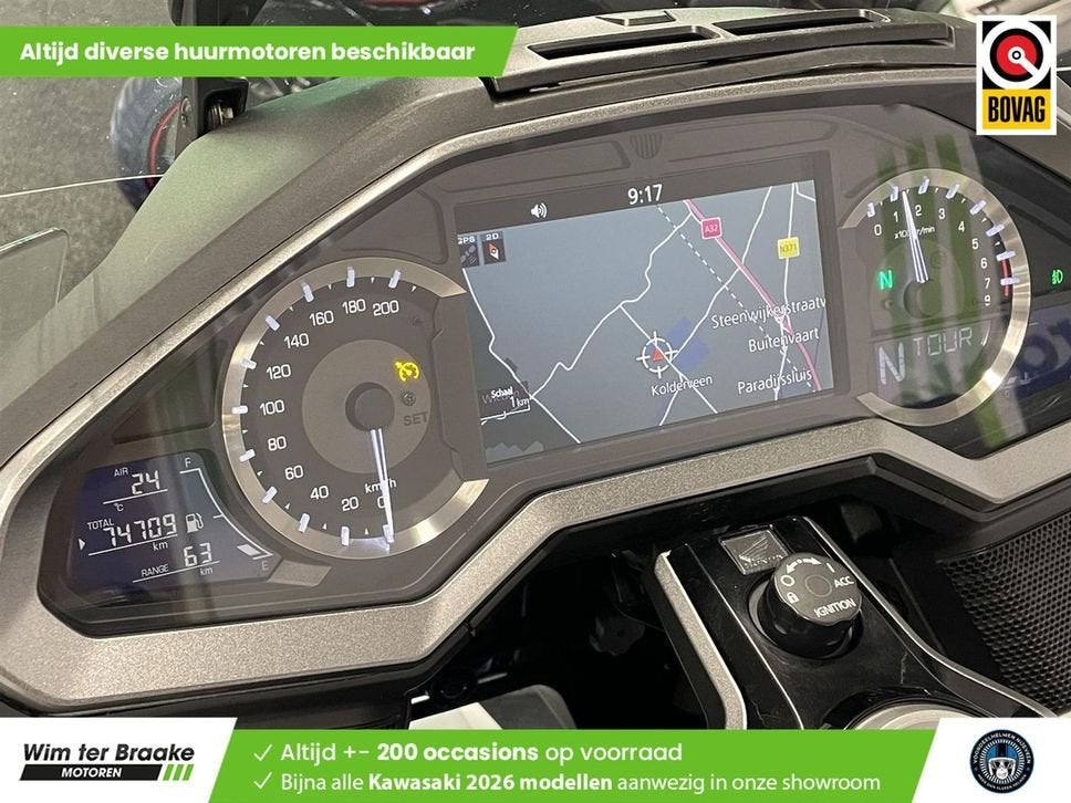 Honda GL 1800 Goldwing Touring Delux (bj 2018) 74,708 km, HONDA, Motorrijbewijs A, Bedrijf, Onbekend