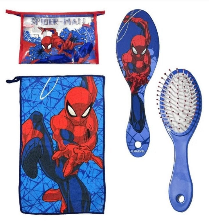 Spiderman Toilettas Gevuld - 3 Delig - Marvel, Nieuw, Ophalen of Verzenden, Nvt, Jongen