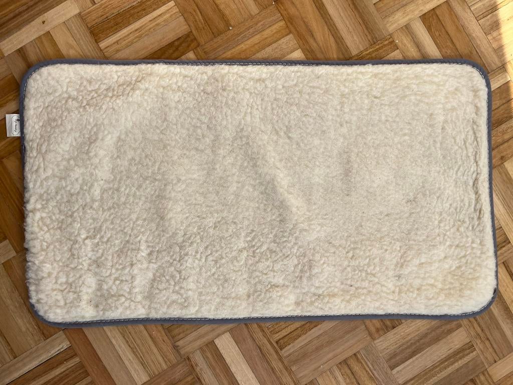 Wollen onderlegger voor baby, 100% wol, Mijn Hemeltje, Ophalen of Verzenden, Zo goed als nieuw, Minder dan 70 cm, Deken
