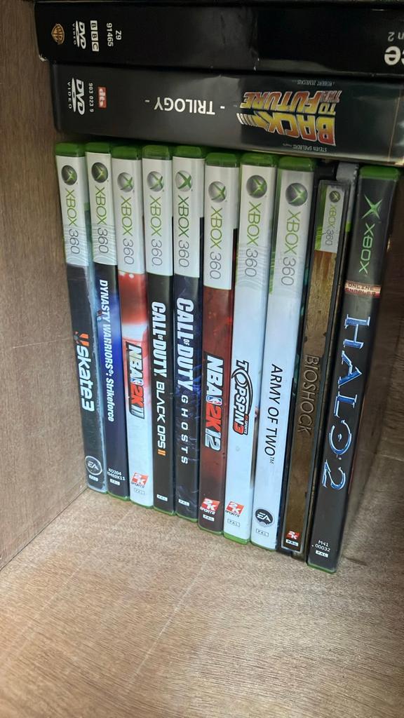 Xbox 360 bundel 10 games Halo en meer, Spelcomputers en Games, Spelcomputers | Xbox 360, Ophalen of Verzenden, Zonder controller