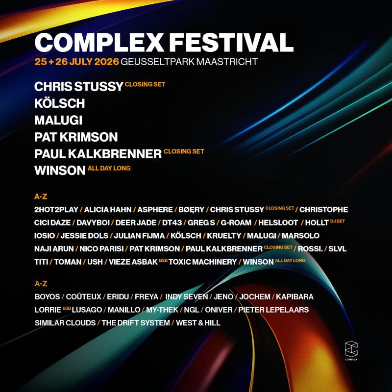 5 tickets complex festival weekend ticket, Eén persoon