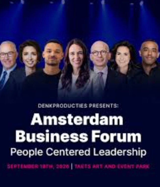 Amsterdam business forum 2026, Eén persoon