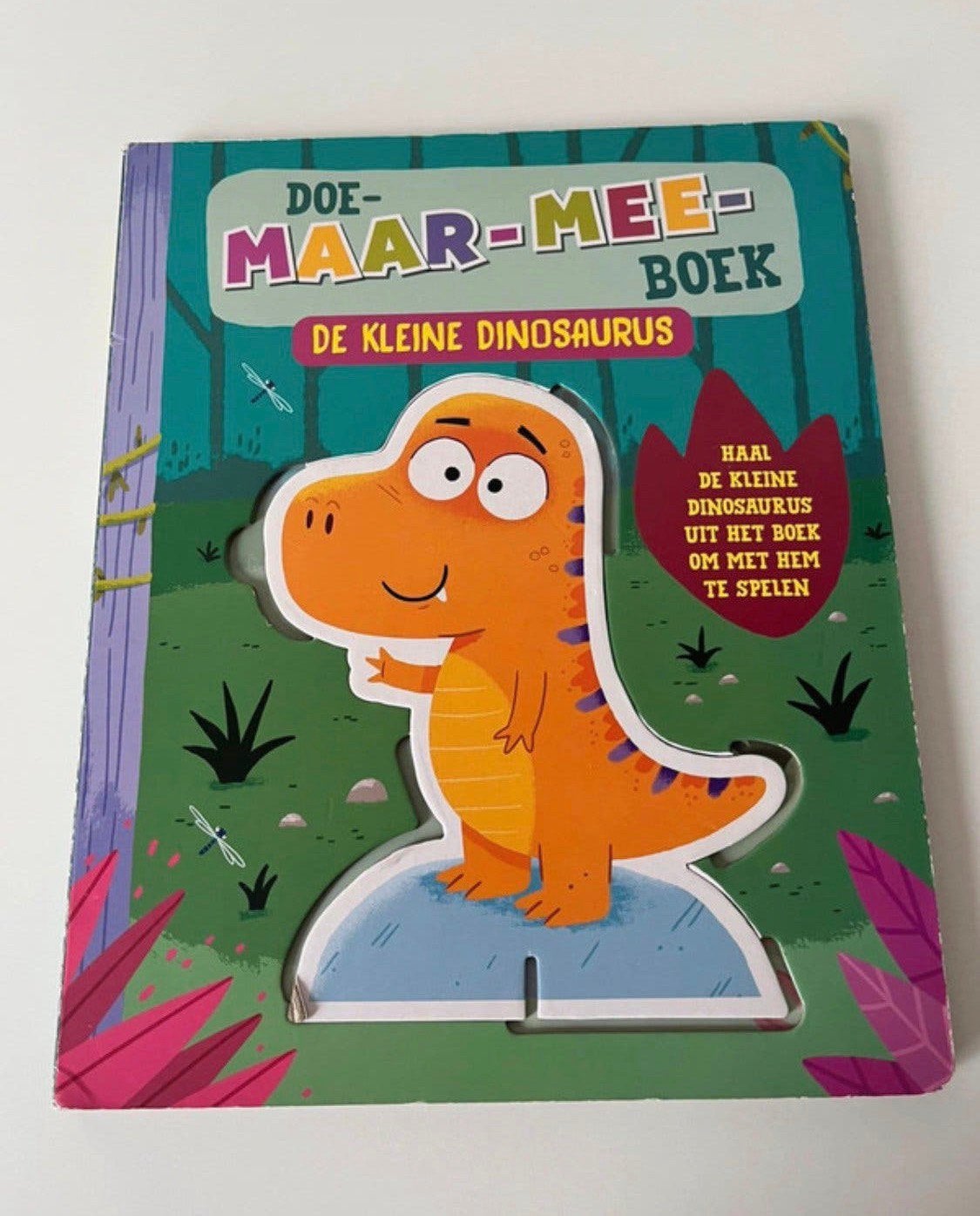 Doe-maar-mee-boek – De kleine dinosaurus, Boeken, Ophalen