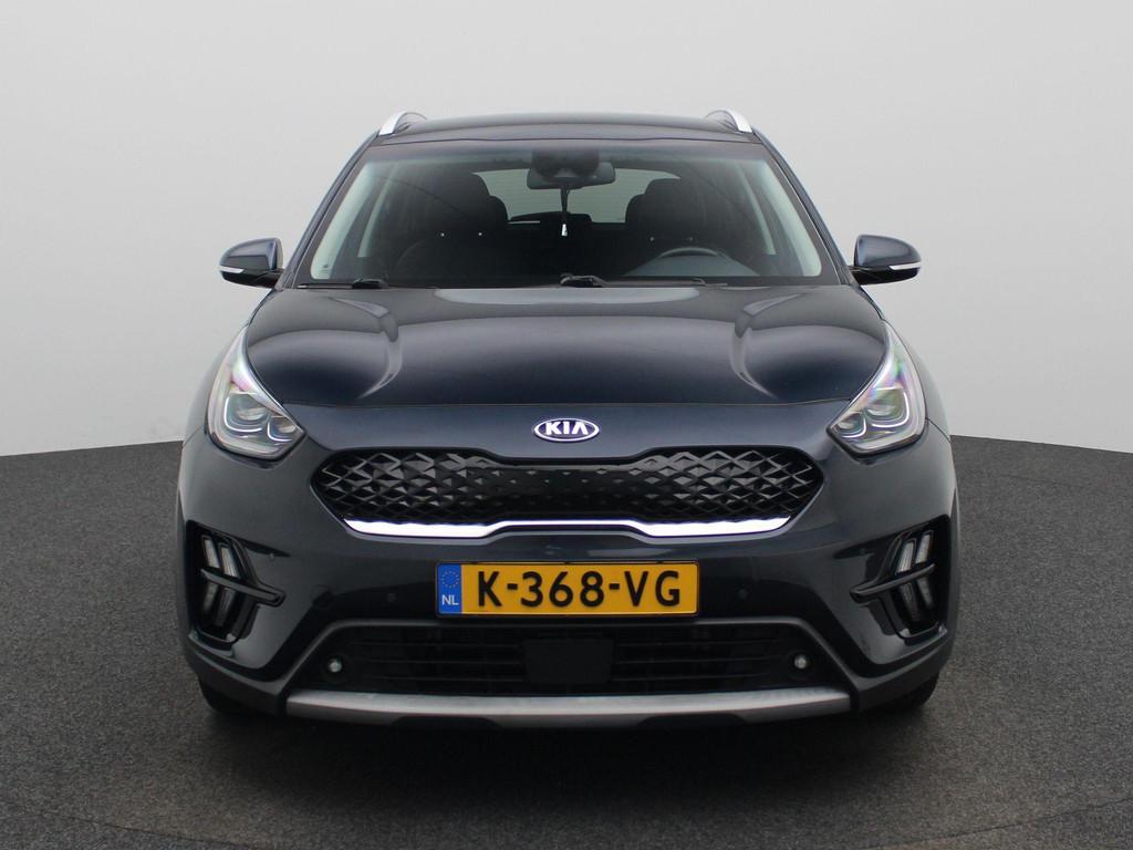 Kia Niro 1.6 GDi Hybrid DynamicPlusLine | Automaat | Lederen, Auto's, Kia, 12 maanden, Gebruikt, Euro 6, Blauw