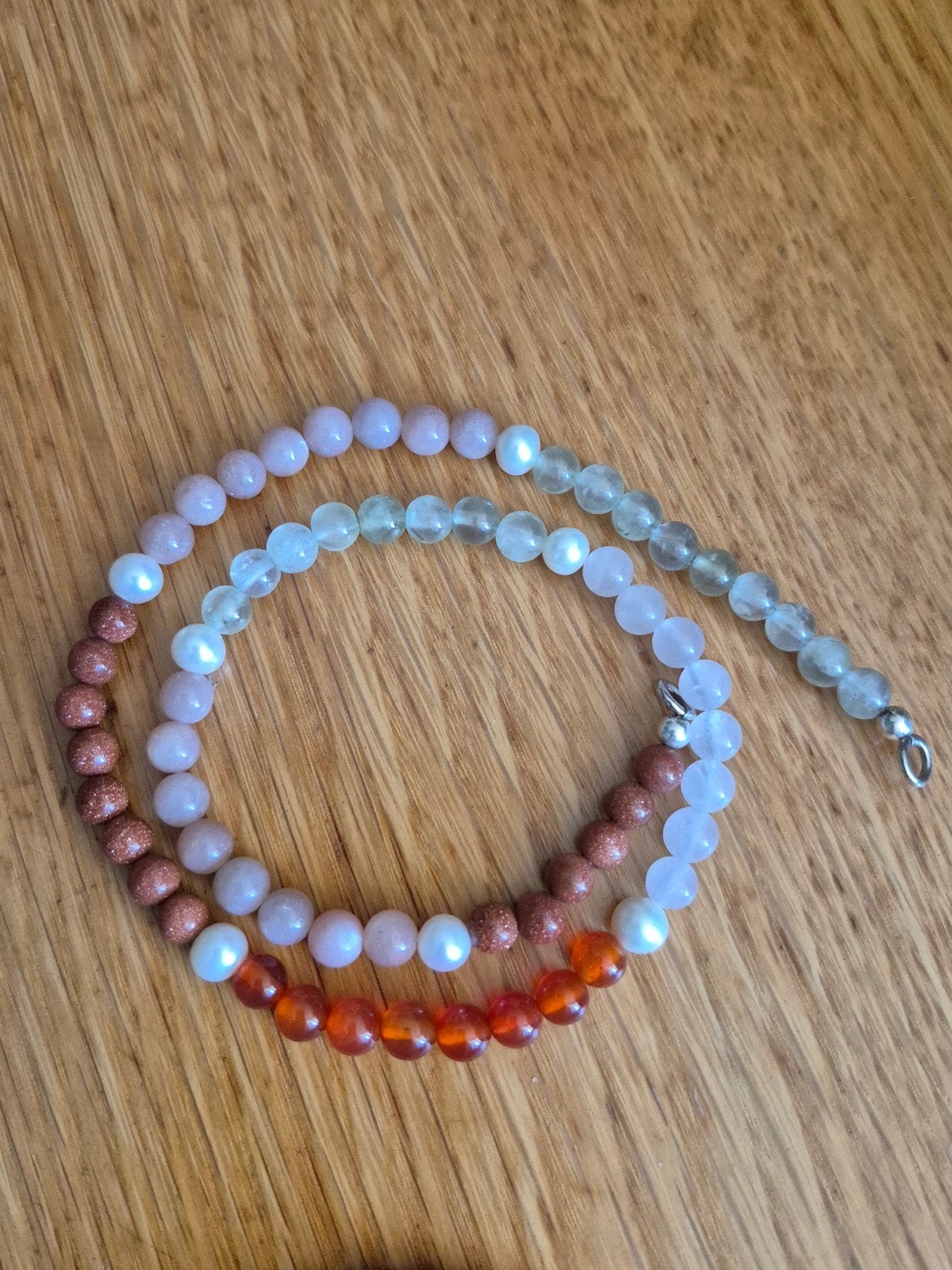 Trollbeads dromen van bloei kettingen, Overige kleuren, Ophalen of Verzenden, Zo goed als nieuw, Met edelsteen