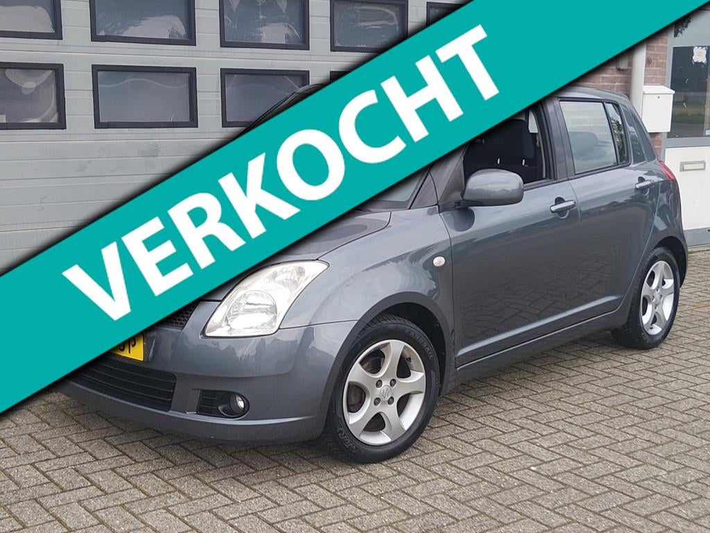 Suzuki Swift 1.3 GA 5-Deurs 2007 Airco, Voorwielaandrijving, Startonderbreker, 965 kg, 400 kg