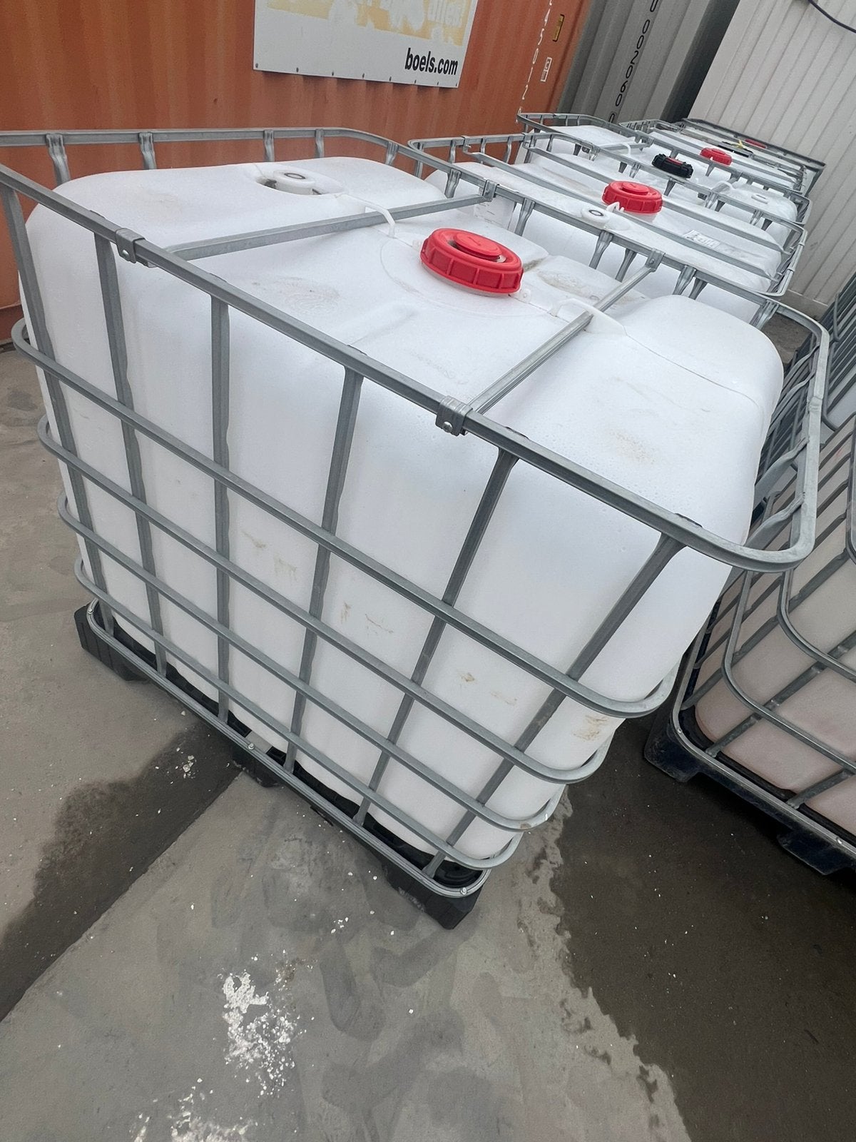 10 stuks IBC-vaten 1000 Liter, Tuin en Terras, Ophalen, Kunststof, Met kraantje, 150 liter of meer