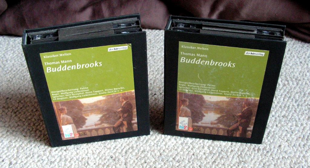 Thomas Mann Buddenbrooks 6 cassettes 1987 ZGAN, Boeken, Thomas Mann, Ophalen of Verzenden, Cassette, Volwassene