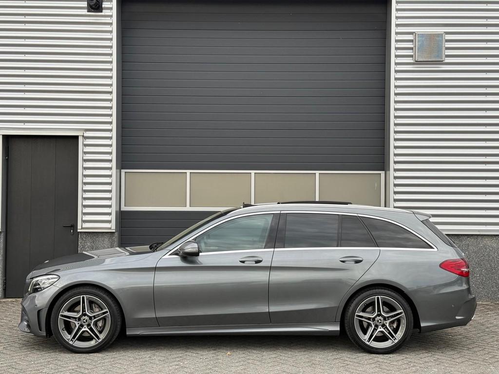 Mercedes-Benz C-klasse Estate 200 Amg Pano Digital, Automaat, 4 cilinders, 1465 kg, Hybride Elektrisch/Benzine