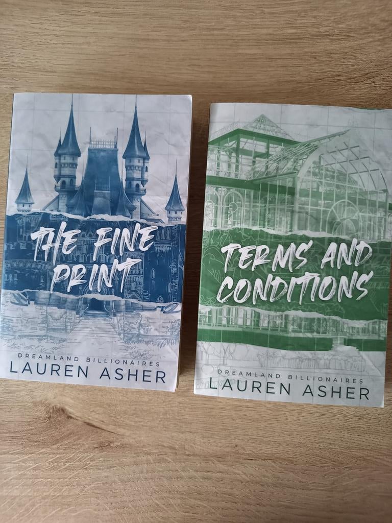 The Fine Print & Terms and Conditions - Lauren Asher, Ophalen of Verzenden, Zo goed als nieuw, Lauren Asher, Wereld overig