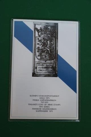 Finse postzegels Wapenserie 1975, Ophalen of Verzenden, Buitenland