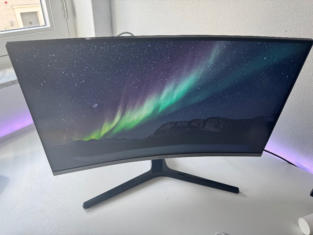 Samsung 27"  FHD Curved Monitor C27R500, Computers en Software, Monitoren, Zo goed als nieuw, 61 t/m 100 Hz, HDMI, VGA, Gaming