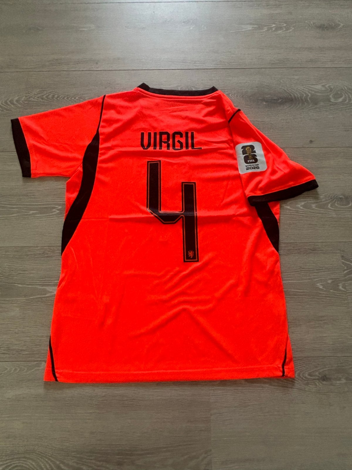 Virgil van Dijk Nederlands Elftal Thuisshirt Maat L, Maat L, Verzenden, Zo goed als nieuw, Shirt