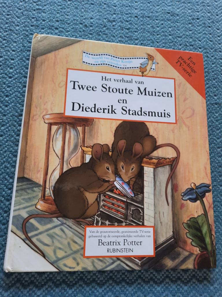 Het verhaal van Twee Stoute Muizen en Diederik Stadsmus, Ophalen of Verzenden, Zo goed als nieuw