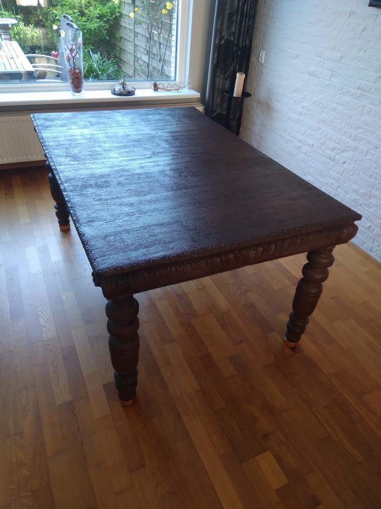 Kloostertafel 165x110 cm - Zeer nette staat, Ophalen of Verzenden