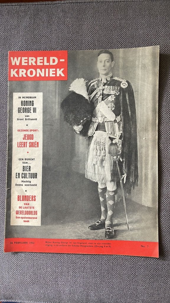 Tijdschrift Wereldkroniek, Verzamelen, Ophalen of Verzenden, Gebruikt, Buitenland, Tijdschrift of Boek