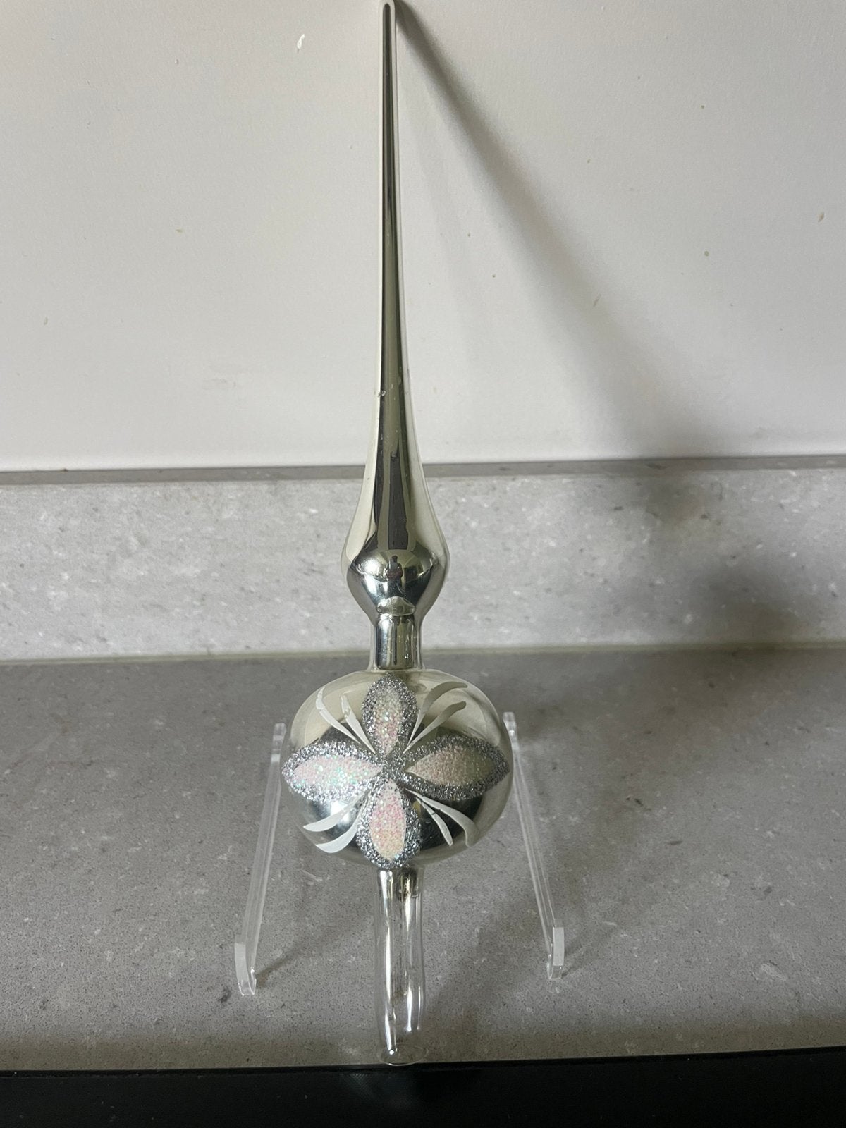 Antieke Kerstbal Piek 9135, Diversen, Ophalen of Verzenden, Gebruikt