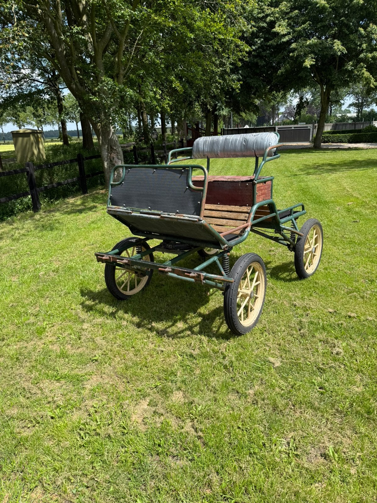 2 gebruikte henk delen wagens, Dieren en Toebehoren, Rijtuigen en Koetsen, Zo goed als nieuw, Paard of Pony