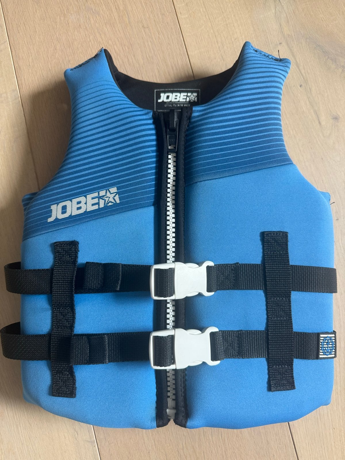 Jobe Reddingsvest/Zwemvest Blauw - Zo goed als nieuw, Ophalen of Verzenden, Zo goed als nieuw, Dame of Heer, Reddingsvest of Zwemvest