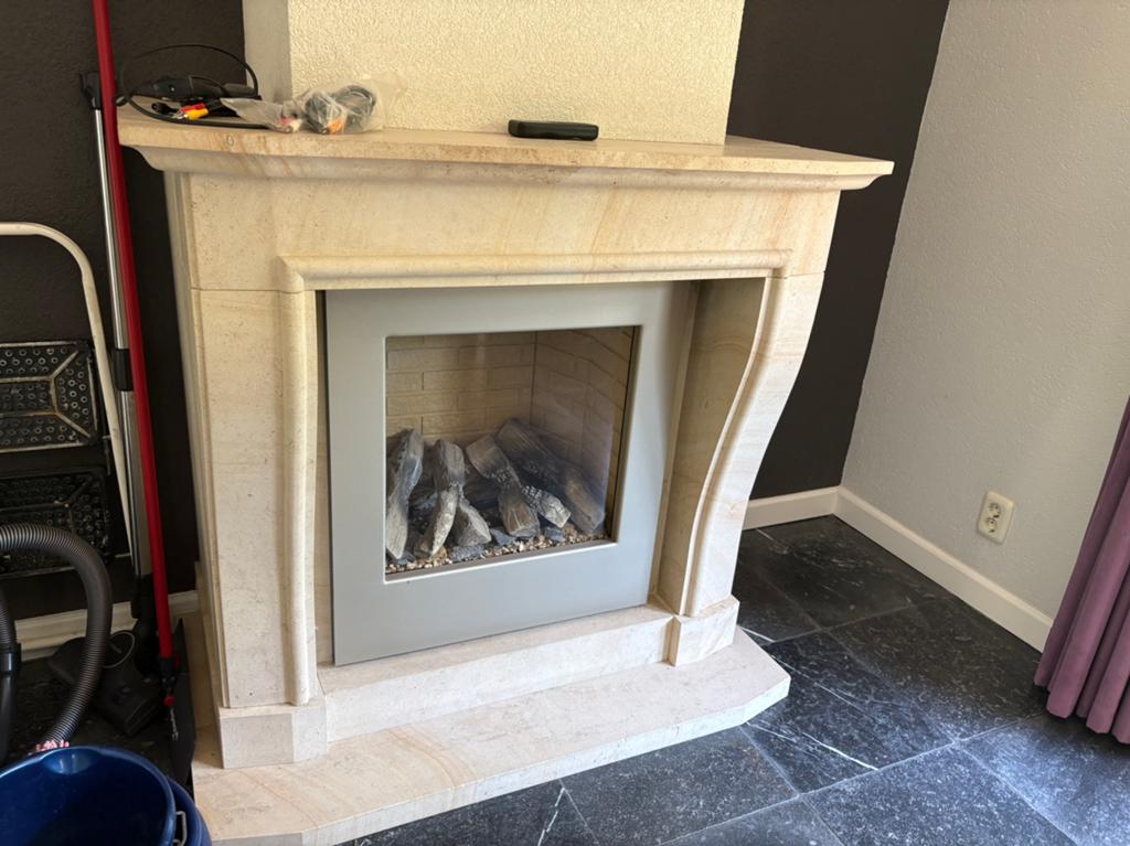 Gashaard, Huis en Inrichting, Haarden, Ophalen, Zo goed als nieuw, Inbouwhaard, Gashaard
